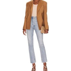 Agolde Riley high rise straight crop jeans Size 28